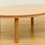楕円形 こたつテーブル